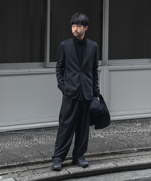 セール】T/W/SI ストレッチギャバジン カラーレスJKT / T/W/SI STRETCH