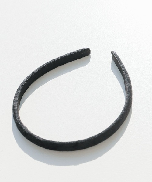 BARNYARDSTORM（バンヤードストーム）の「BARNYARDSTORM / マットベロアカチューシャ（カチューシャ・レディース・キャメル/ブラック・FREE）」の17枚目の写真