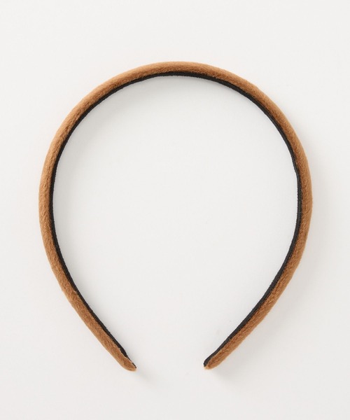 BARNYARDSTORM（バンヤードストーム）の「BARNYARDSTORM / マットベロアカチューシャ（カチューシャ・レディース・キャメル/ブラック・FREE）」の19枚目の写真