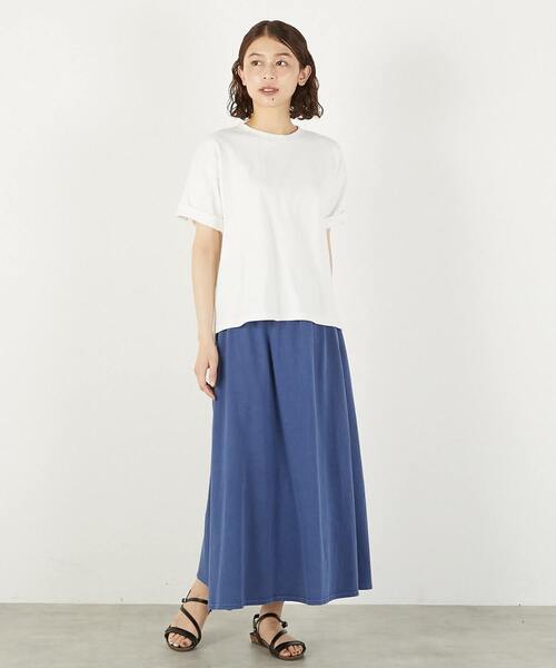 STAR&STRIPE(スターアンドストライプ)の「《別注》【STAR&STRIPE /スターアンドストライプ】Tシャツ(Tシャツ/カットソー・レディース・ホワイト/ブラウン/ブルー/チャコールグレー・FREE)」の10枚目の写真