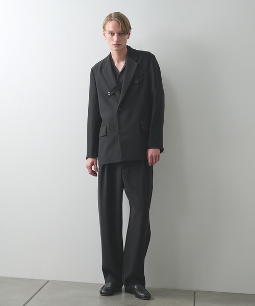 STUDIOUS(ステュディオス)の「SUMMER ESSENTIAL SHIRTS S.S(シャツ/ブラウス・メンズ・ブラック/ダークグレー・1/2)」の14枚目の写真
