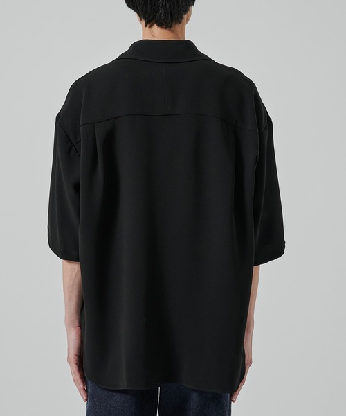STUDIOUS(ステュディオス)の「SUMMER ESSENTIAL SHIRTS S.S(シャツ/ブラウス・メンズ・ブラック/ダークグレー・1/2)」の16枚目の写真