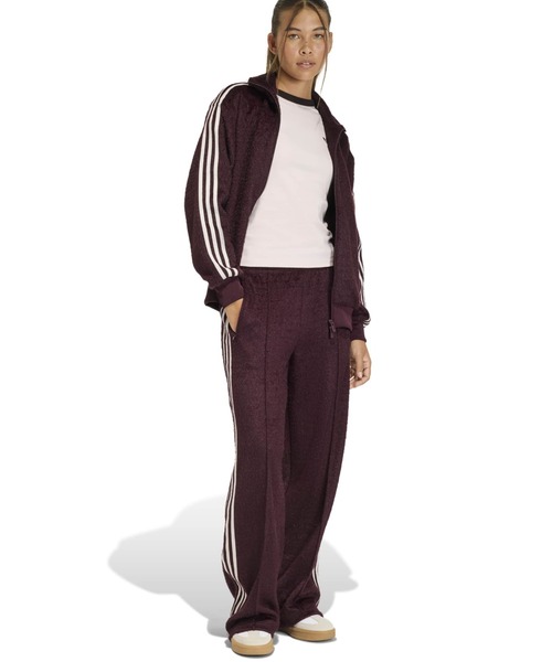 adidas(アディダス)の「adidas MOHAIR FBIRD LOOSE TRACK PANTS / アディダス モヘア ファイヤーバード トラック パンツ(その他パンツ・レディース・バーガンディー・L/M/S)」の5枚目の写真