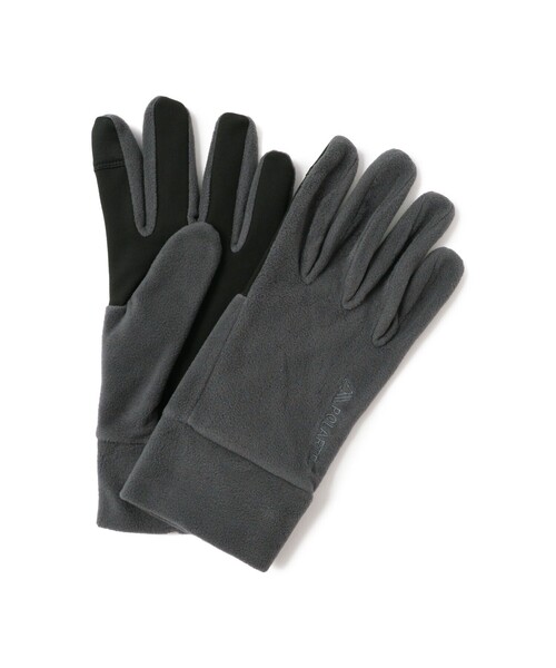 B:MING by BEAMS（ビーミングバイビームス）の「POLARTEC(R) フリース グローブ（手袋・メンズ・ブラック/グレー・ONE SIZE）」の2枚目の写真