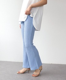 Three Four Time | シュリングジャージフレアパンツ(その他パンツ)