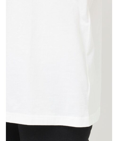 MURUA(ムルーア)の「GLOAMINGオーバーTシャツ(Tシャツ/カットソー・レディース・ホワイト/ブラック・FREE)」の10枚目の写真