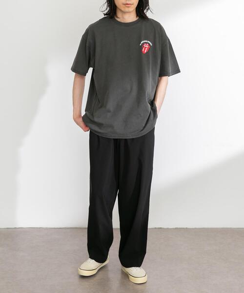 URBAN RESEARCH Sonny Label（アーバンリサーチサニーレーベル）の「リネンタッチポリエステルイージーパンツ（その他パンツ・メンズ・ブラック/チャコールグレー・MEDIUM/LARGE）」の8枚目の写真