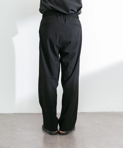 URBAN RESEARCH Sonny Label（アーバンリサーチサニーレーベル）の「リネンタッチポリエステルイージーパンツ（その他パンツ・メンズ・ブラック/チャコールグレー・MEDIUM/LARGE）」の11枚目の写真