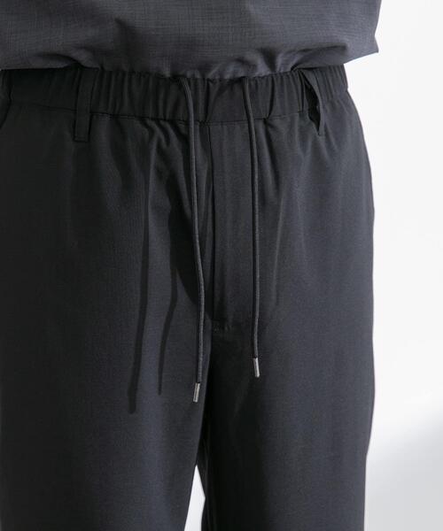 URBAN RESEARCH Sonny Label（アーバンリサーチサニーレーベル）の「リネンタッチポリエステルイージーパンツ（その他パンツ・メンズ・ブラック/チャコールグレー・MEDIUM/LARGE）」の12枚目の写真