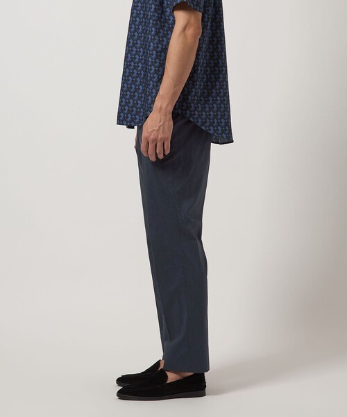 green label relaxing（グリーンレーベルリラクシング）の「エブリット コットンナイロン麻ポリウレタン スタンダード NP スラックス -ストレッチ・接触冷感-（スラックス・メンズ・ダークグレー/ネイビー/モカ・XL/M/L/S）」の16枚目の写真