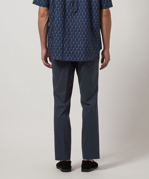 green label relaxing（グリーンレーベルリラクシング）の「エブリット コットンナイロン麻ポリウレタン スタンダード NP スラックス -ストレッチ・接触冷感-（スラックス・メンズ・ダークグレー/ネイビー/モカ・XL/M/L/S）」の15枚目の写真