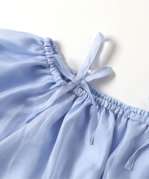 algy(アルジー)の「2WAYオフショルブラウス(シャツ/ブラウス・キッズ・ブラック/オフホワイト/サックスブルー・SMALL/MEDIUM/XX-SMALL/X-SMALL)」の11枚目の写真