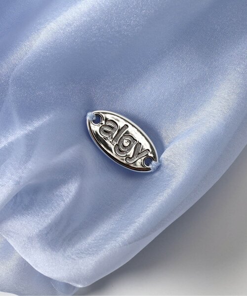 algy(アルジー)の「2WAYオフショルブラウス(シャツ/ブラウス・キッズ・ブラック/オフホワイト/サックスブルー・SMALL/MEDIUM/XX-SMALL/X-SMALL)」の14枚目の写真