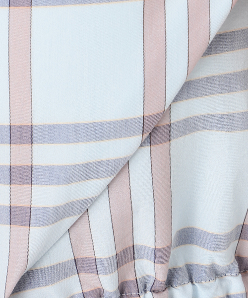 IENA LA BOUCLE ＊ C/Pポプリンチェックキャミソール IENA LA BOUCLE C/Pポプリンチェックキャミソール（キャミソール