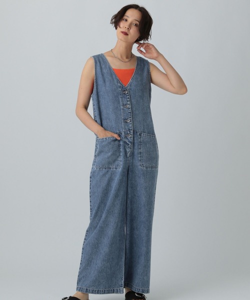 デニムオールインワン 497422（つなぎ/オールインワン）｜LEPSIM