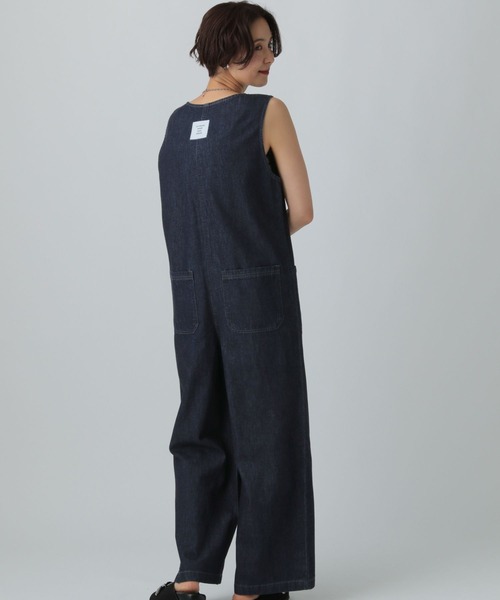 LEPSIM(レプシィム)の「デニムオールインワン 497422(つなぎ/オールインワン・レディース・ブルー/ネイビー・FREE)」の18枚目の写真