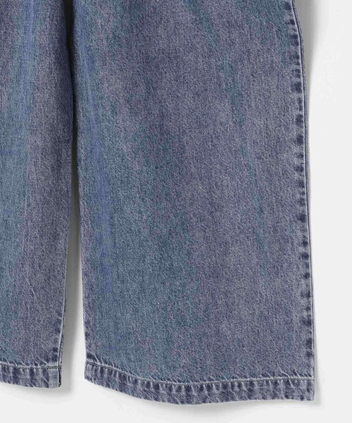 LEPSIM(レプシィム)の「デニムオールインワン 497422(つなぎ/オールインワン・レディース・ブルー/ネイビー・FREE)」の6枚目の写真