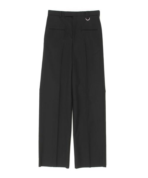 JOHN LAWRENCE SULLIVAN WOOL BARATHEA WIDE TROUSERS (2B001-0225-07