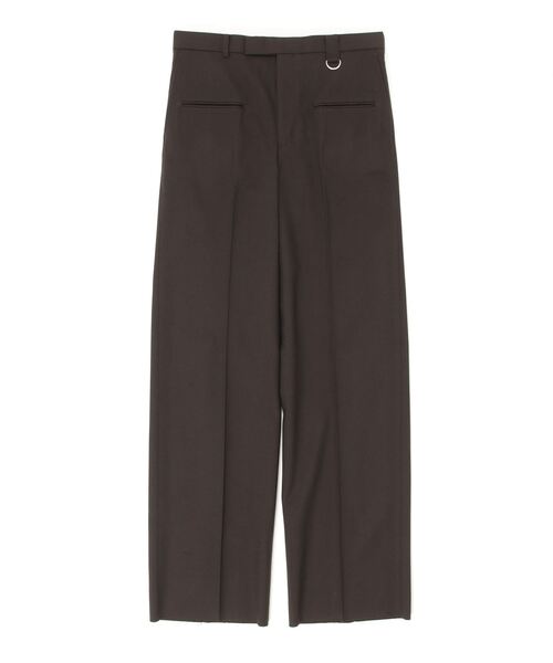JOHN LAWRENCE SULLIVAN WOOL BARATHEA WIDE TROUSERS (2B001-0225-07