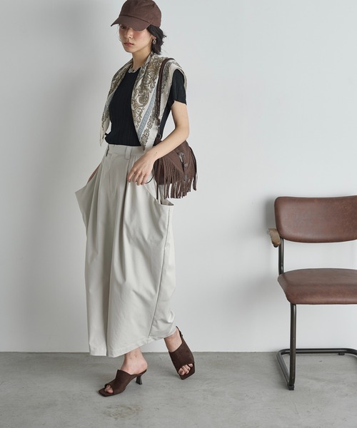 なよん タフタギャザースカート | AND ON JIONE STORE（アンドオン