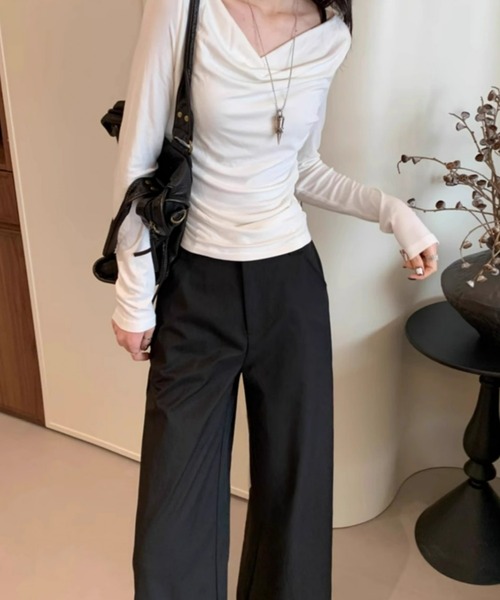 REBALANCE(リバランス)の「リラックスワイドパンツ(その他パンツ・レディース・A/B・MEDIUM/LARGE)」の7枚目の写真