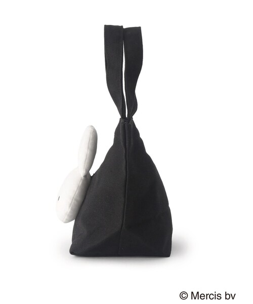 Miffy( ミッフィー)の「【miffy/boris】立体フェイストート(トートバッグ・レディース・アイボリー/ブラック・00)」の9枚目の写真