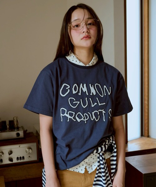 common gull products. 2025夏 tシャツ common gull products. tシャツ ブランコに乗ったcommon 2025夏