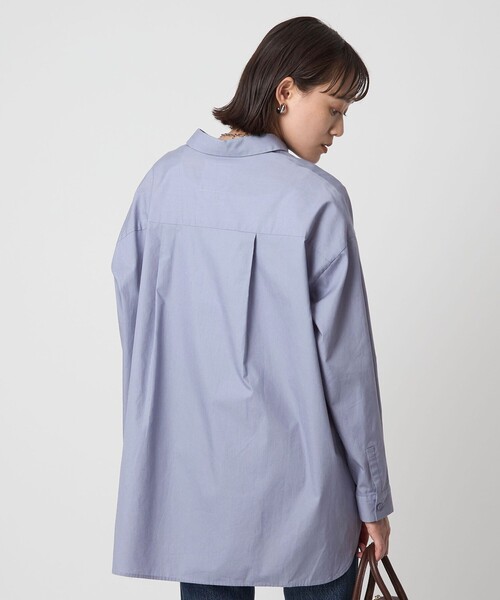 To b. by agnes b.（トゥービーバイアニエスベー）の「＜To b. by agnes b.コラボ＞エンブロイダリー オーバーサイズ シャツ（シャツ/ブラウス・レディース・ライトブルー/その他1・FREE）」の15枚目の写真