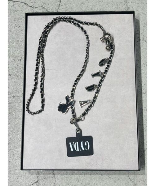 GYDA（ジェイダ）の「GYDA original charmスマホショルダー（スマホケース/カバー・レディース・ブラック/ピンク/オフホワイト/パープル・FREE）」の20枚目の写真