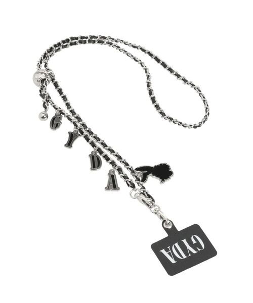 GYDA（ジェイダ）の「GYDA original charmスマホショルダー（スマホケース/カバー・レディース・ブラック/ピンク/オフホワイト/パープル・FREE）」の21枚目の写真