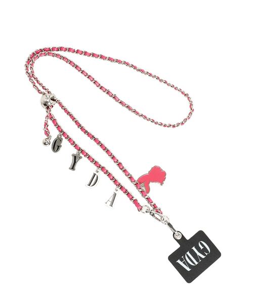 GYDA（ジェイダ）の「GYDA original charmスマホショルダー（スマホケース/カバー・レディース・ブラック/ピンク/オフホワイト/パープル・FREE）」の17枚目の写真