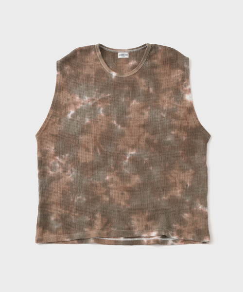 JOURNAL STANDARD J.S HOMESTEAD(ジャーナルスタンダードホームステッド)の「J.S.Homestead / レノ ファブリック ノー スリーブ(Tシャツ/カットソー・メンズ・ブラック/アイボリー/カーキ/ブラック系その他・MEDIUM/LARGE)」の1枚目の写真