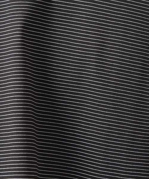 THE SHOP TK （ザ ショップ ティーケー ）の「パーフェクテックボーダー半袖Tシャツ 【吸水速乾／洗濯機OK】（Tシャツ/カットソー・メンズ・ホワイト系5/ブラック系2・02/03/04）」の16枚目の写真