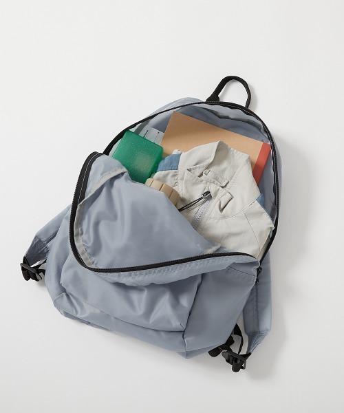devirock（デビロック）の「撥水 コンパクトにできるリュックサック（バックパック/リュック・キッズ・グリーン系その他/ブルー系その他/ブラック・ONE SIZE）」の7枚目の写真