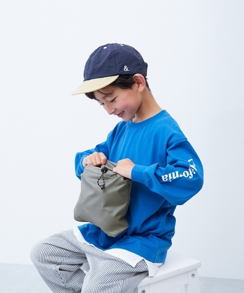 devirock（デビロック）の「撥水 コンパクトにできるリュックサック（バックパック/リュック・キッズ・グリーン系その他/ブルー系その他/ブラック・ONE SIZE）」の4枚目の写真