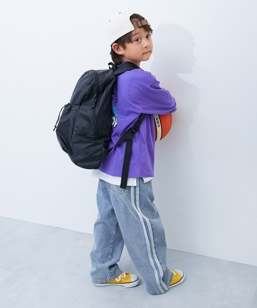 devirock（デビロック）の「撥水 コンパクトにできるリュックサック（バックパック/リュック・キッズ・グリーン系その他/ブルー系その他/ブラック・ONE SIZE）」の9枚目の写真