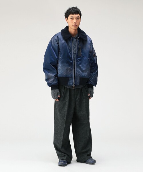 セール】ワイドショートフィット B-15タイプ フライトジャケット