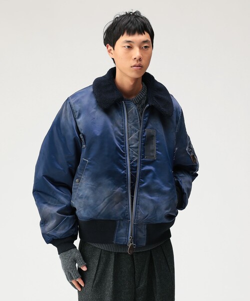 セール】ワイドショートフィット B-15タイプ フライトジャケット