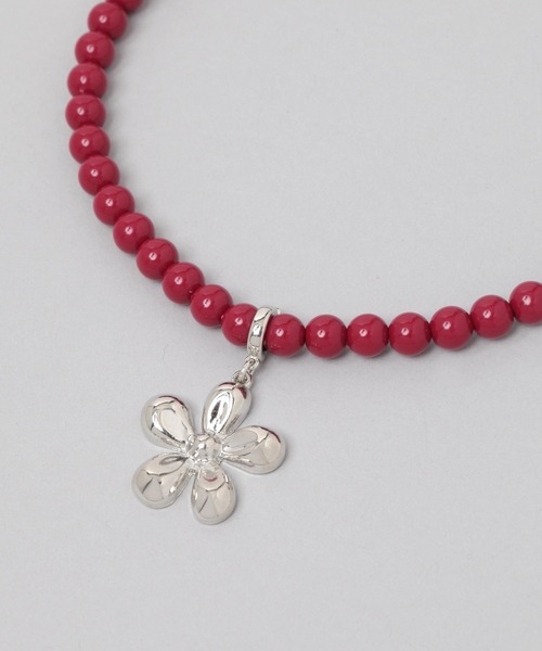 metal flower ネックレス/572284（ネックレス）｜JEANASIS