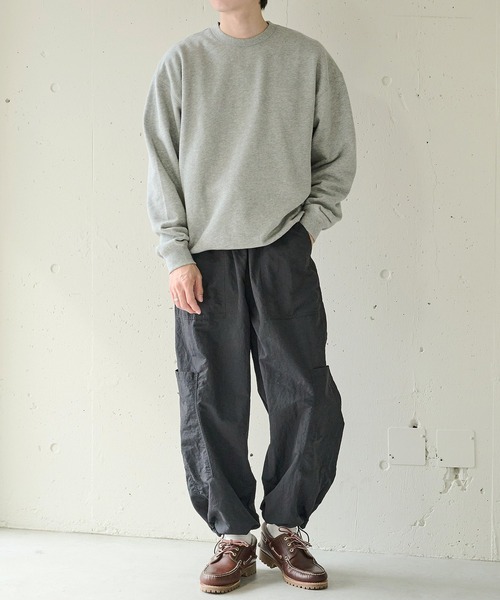 MAISON CLUB（メゾンクラブ）の「【MAISON CLUB】Nylon Ripstop Bigpocket Cargo Pants / ナイロンリップストップビッグポケットカーゴパンツ KKP（カーゴパンツ・メンズ・カーキ/ブラック/ブラウン・M/L）」の8枚目の写真