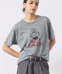 【RUSSELL ATHLETIC/ラッセル アスレチック】 NOMINE×RUSSELL別注 猫 キャット Tシャツ