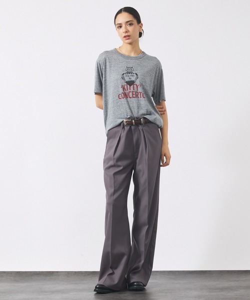 NOMINE(ノミネ)の「【RUSSELL ATHLETIC/ラッセル アスレチック】 NOMINE×RUSSELL別注 猫 キャット Tシャツ(Tシャツ/カットソー・メンズ・グレー系その他/ホワイト系その他2/グレー系その他2/ホワイト系その他・フリー)」の20枚目の写真