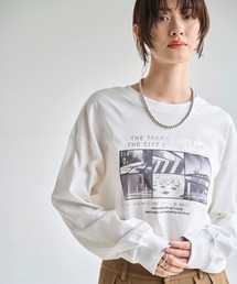 meilmada | フォトプリントロンT(Tシャツ/カットソー)