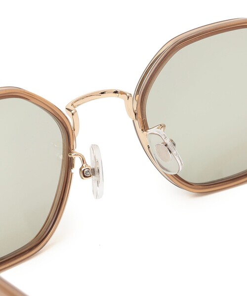 AIM（エイム）の「aim:dats pulus（サングラス・レディース・ブラウン/カーキ・ONE SIZE）」の5枚目の写真