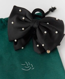 TRESSE（トレス）の「TRESSE/トレス LEATHER RUBAN CLIP ヘア