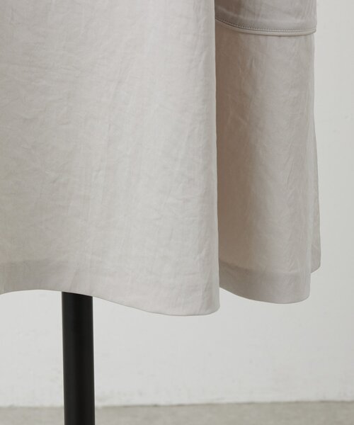 BEARDSLEY（ビアズリー）の「パイピングテントワンピース（ワンピース・レディース・ブラック/ベージュ・FREE）」の7枚目の写真