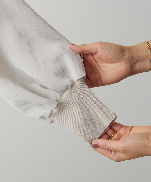 BEARDSLEY（ビアズリー）の「パイピングテントワンピース（ワンピース・レディース・ブラック/ベージュ・FREE）」の5枚目の写真