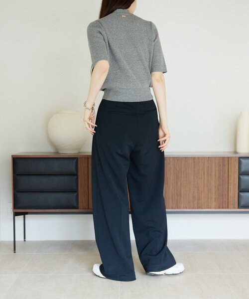 gemeil(ジェムイル)の「ハイネックリブニット(LA-317)(ニット/セーター・レディース・ホワイト/ベージュ/グレー/ブラック・MEDIUM/SMALL)」の17枚目の写真