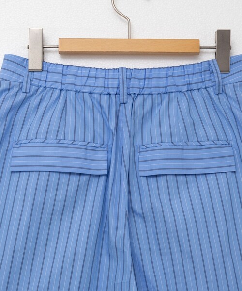 NOLLEY’S(ノーリーズ)の「《セットアップ対応》クロップドワイドパンツ(その他パンツ・レディース・チャコールグレー/ブルー系その他・38/36)」の20枚目の写真