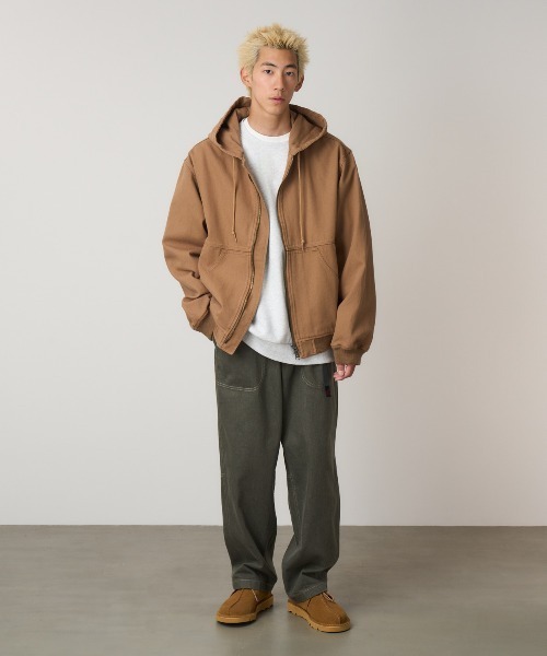 EL CAP CANVAS HOODED JACKET｜エル キャップ キャンバス フーディー